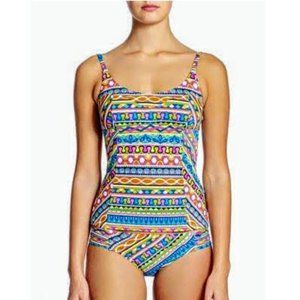 Trina Turk Peruvian Tankini Top 8